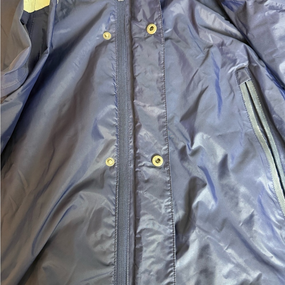 Men's Blue and White Windbreaker Jacket size M - Picture 4 of 9